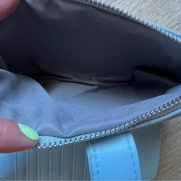 New Sparkly Rhinestone Light Blue Wallet - Picture 4 of 6